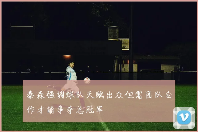 泰森强调球队天赋出众但需团队合作才能争夺总冠军