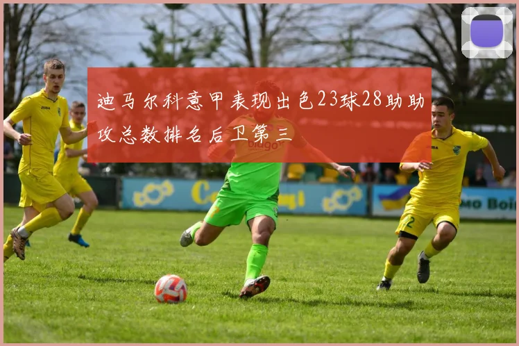 迪马尔科意甲表现出色23球28助助攻总数排名后卫第三